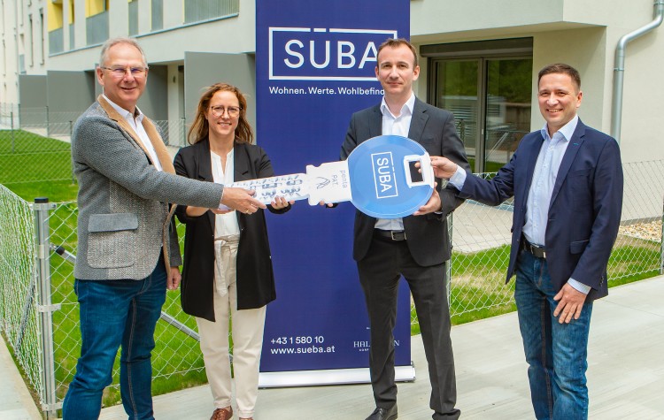 Klimaschonender Wohnbau: SÜBA AG übergibt zwei nachhaltige Wohnhäuser in Wien